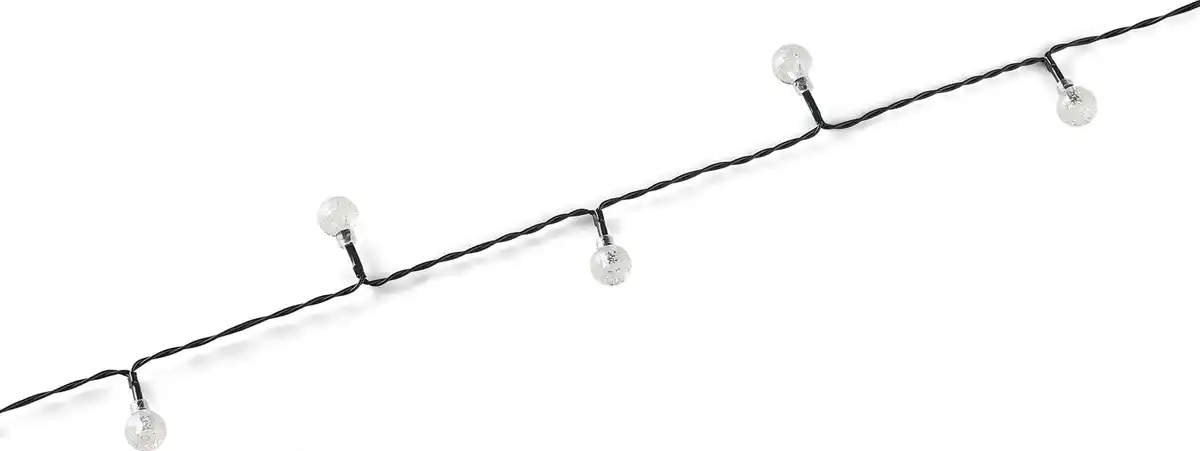 Bild 2 von IDEENWELT Solar-Lichterkette Kugeln