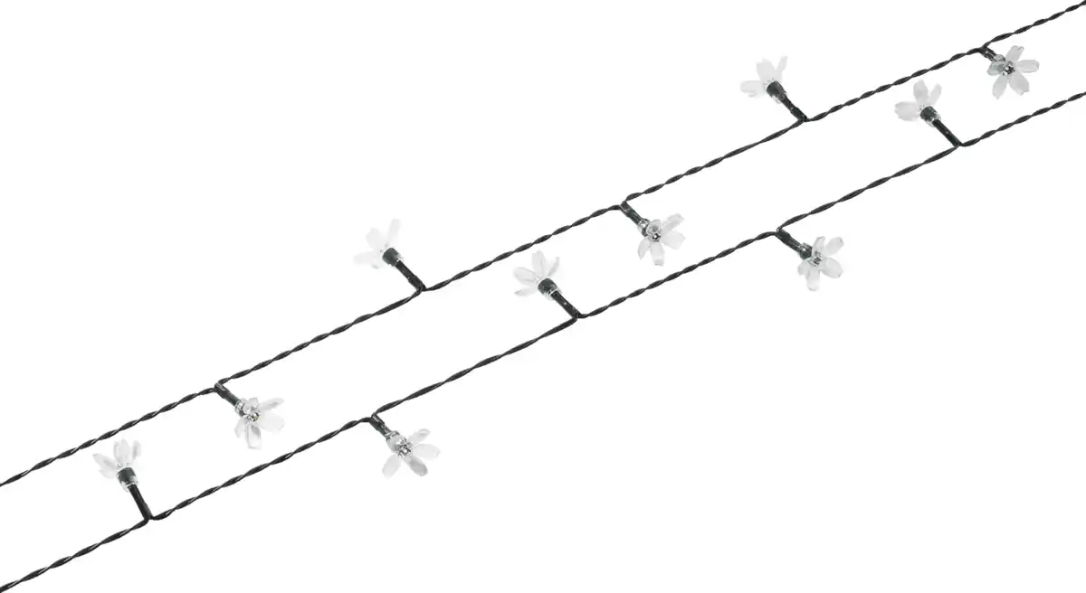 Bild 2 von IDEENWELT Solar-Lichterkette Blumen