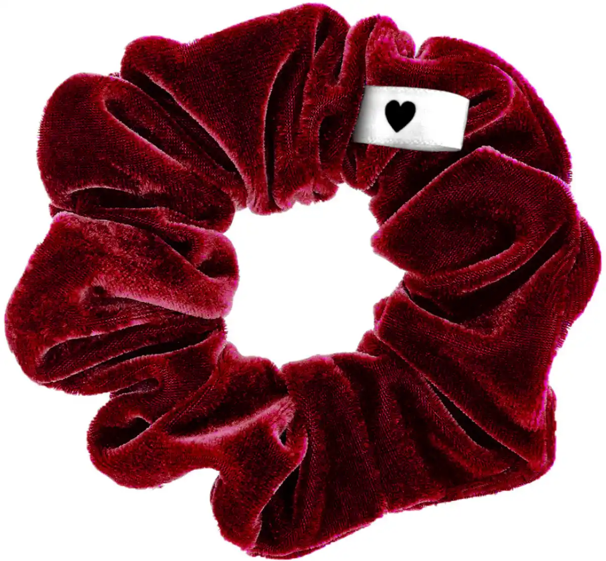 Bild 2 von Bellody Velours Scrunchie Rot