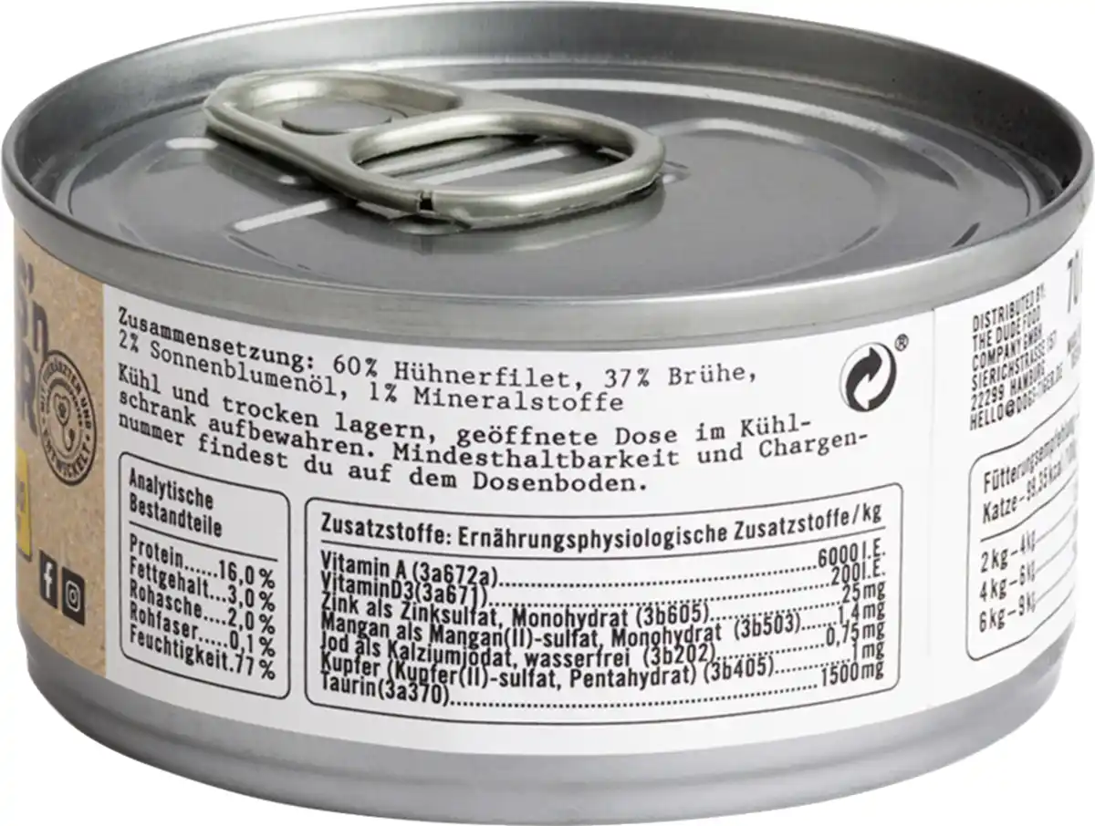 Bild 2 von Dogs'n Tiger Genuss Hühnchenfilet, 70 g
