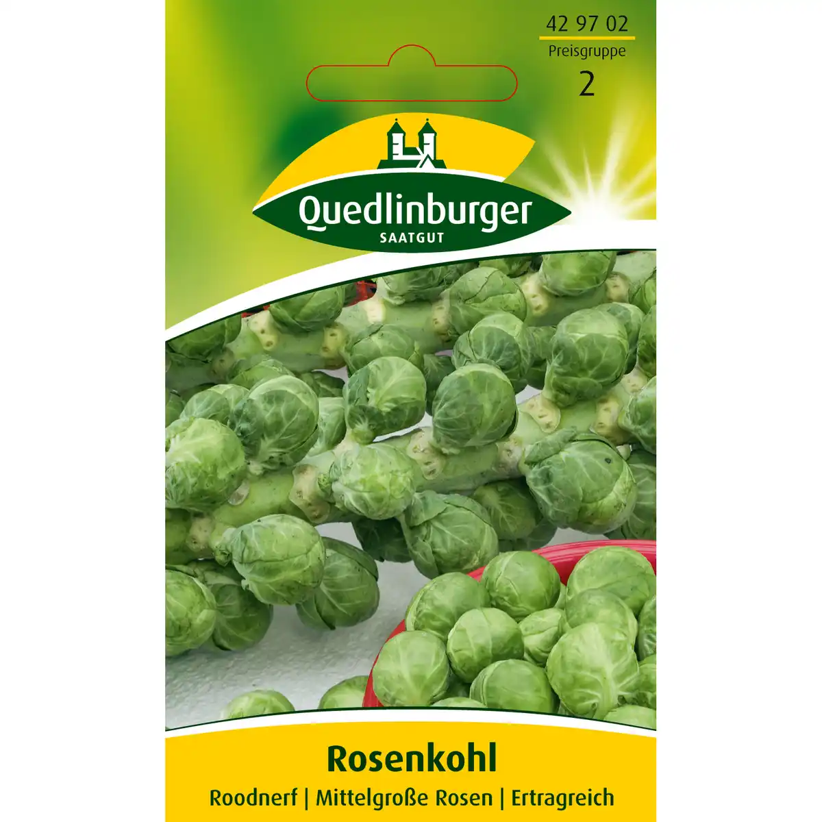 Bild 1 von Quedlinburger Rosenkohl 'Roodnerf'