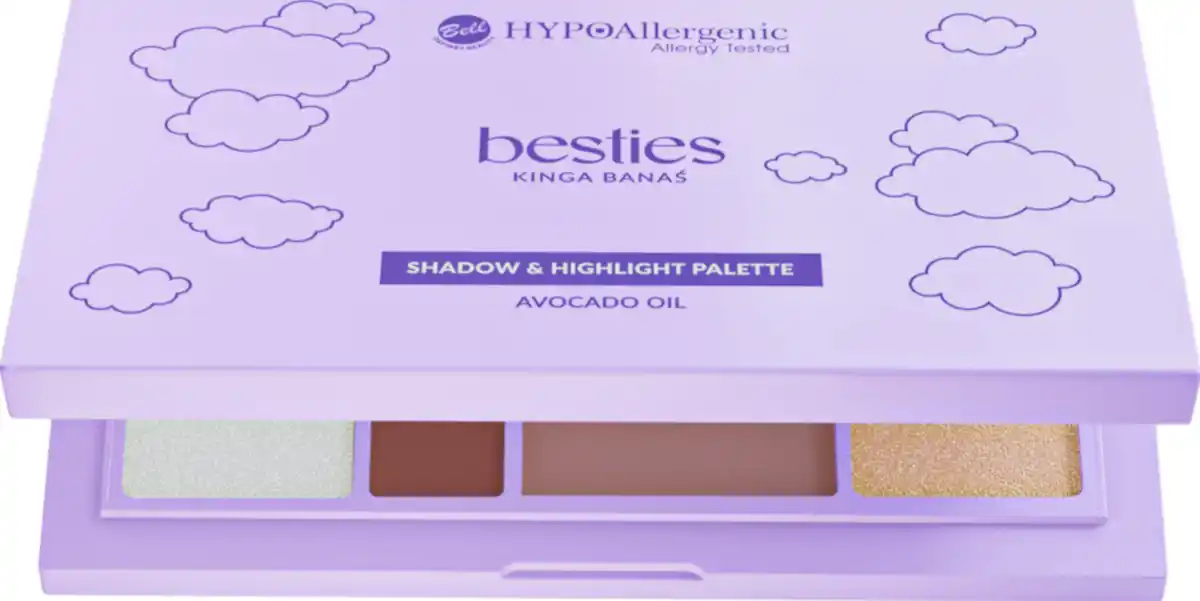 Bild 1 von HYPOAllergenic x Besties Shadow & Highlight Palette, 15,5 g