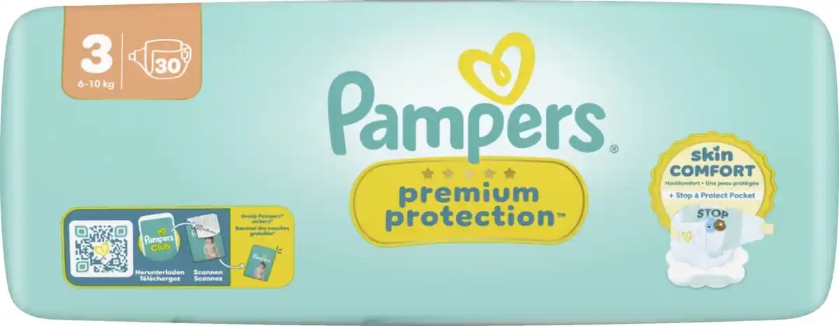 Bild 3 von Pampers premium protection Windeln Gr. 3 Midi (6-10 kg)