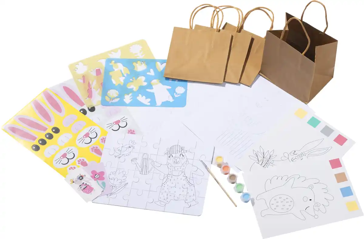 Bild 1 von IDEENWELT Mal- und Bastelset Tiere