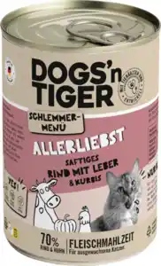 Dogs'n Tiger Allerliebst Rind mit Leber, 400 g