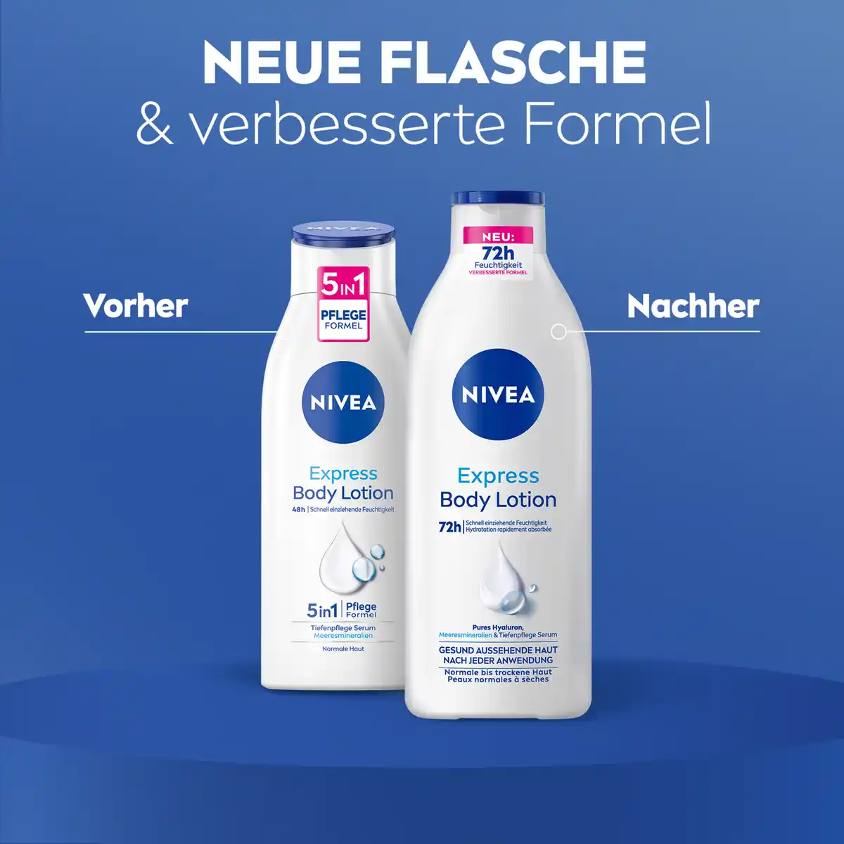 Bild 3 von NIVEA Express Body Lotion, 400 ml