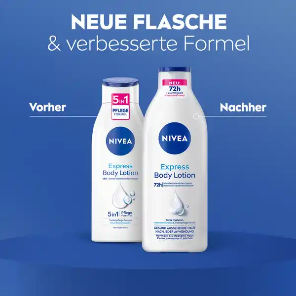 Bild 3 von NIVEA Express Body Lotion, 400 ml