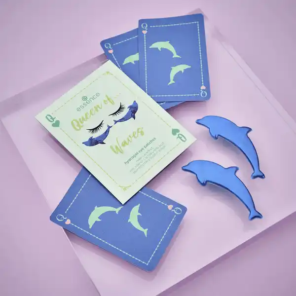 Bild 3 von essence Queen of... Hydrogel Eye Patches 01 Dolphins Are My Trump Cards