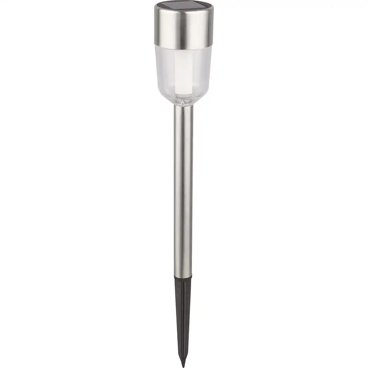 Bild 1 von toom LED-Solarfackeln 4 Stück edelstahl