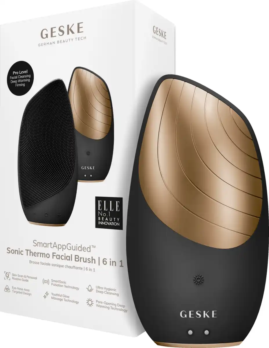 Bild 1 von Geske 6in1 Sonic Thermo Facial Brush black