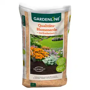 GARDENLINE Qualitätsblumenerde Torffrei 20 l