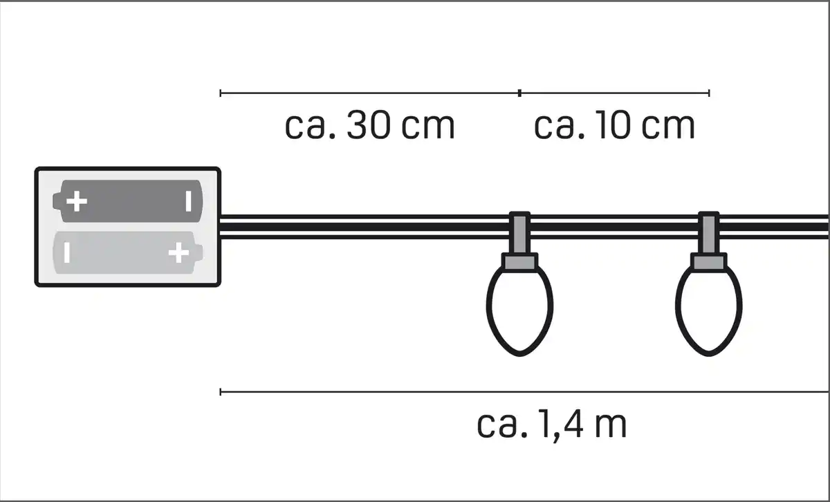Bild 4 von IDEENWELT LED-Ostereier-Lichterkette