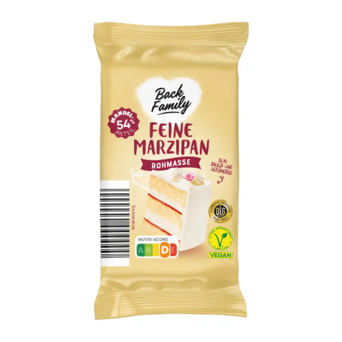 Bild 1 von BACK FAMILY Feine Marzipanrohmasse 200g