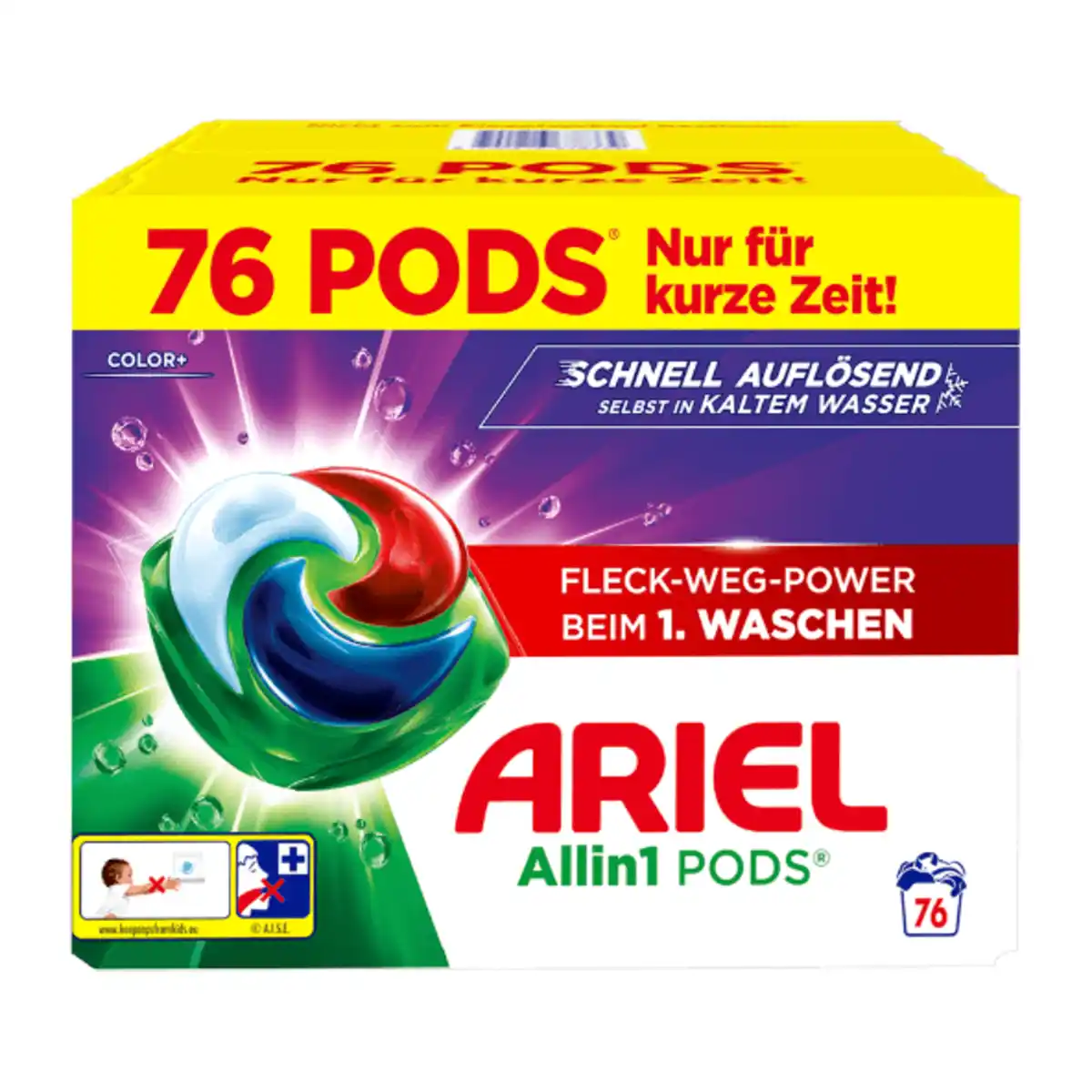 Bild 1 von ARIEL All-in-1-Pods Color 25,1g