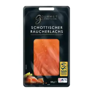 GOURMET FINEST CUISINE Schottischer Räucherlachs 100g