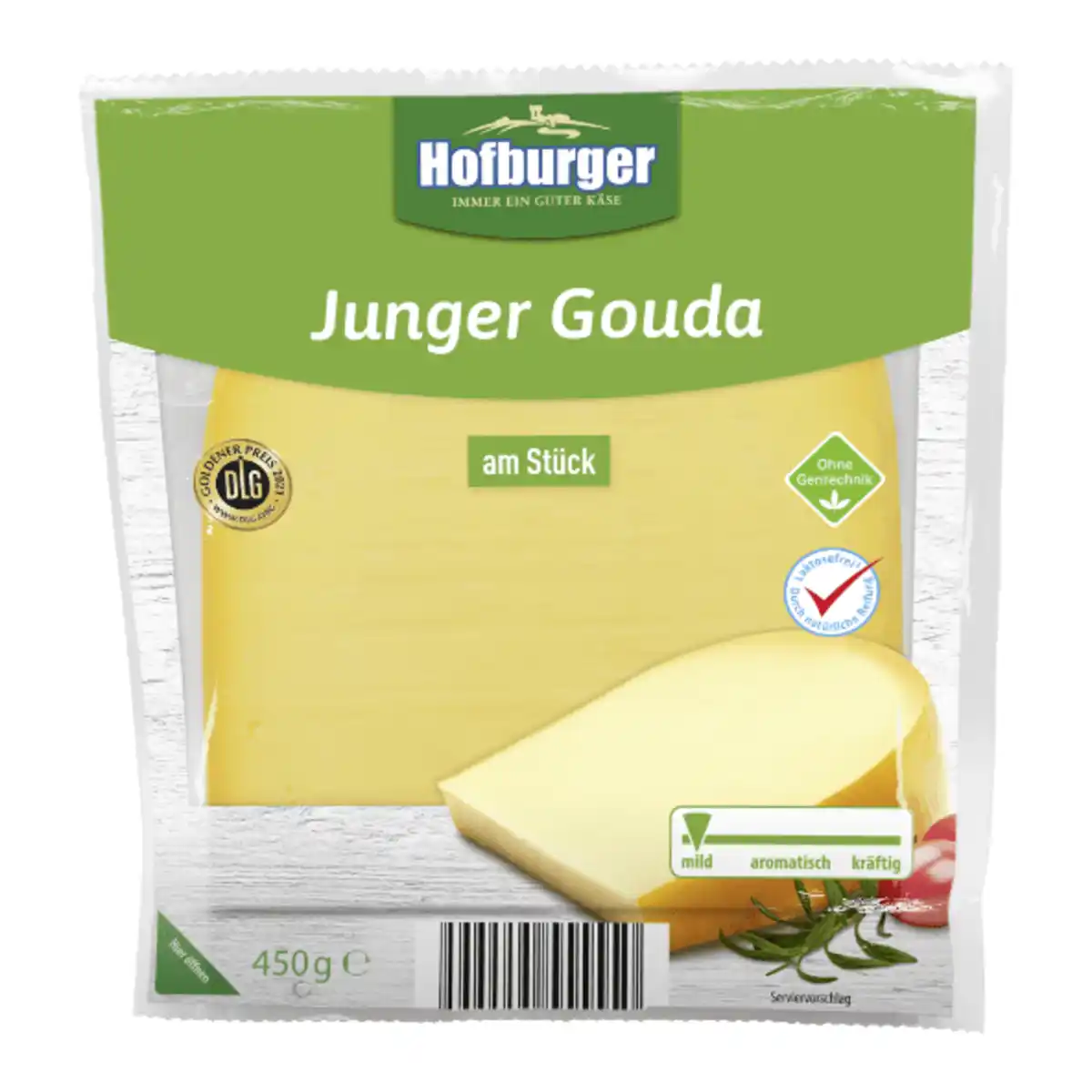 Bild 1 von HOFBURGER Gouda Jung 450g