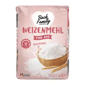 BACK FAMILY Weizenmehl 1kg