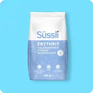 SÜSSLI®  Birkenzucker oder Erythrit