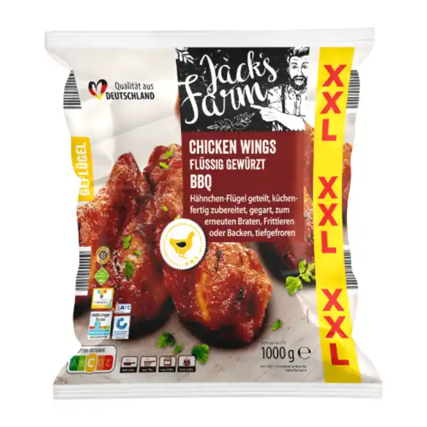 Bild 2 von JACK’S FARM Chicken Wings XXL 1000g