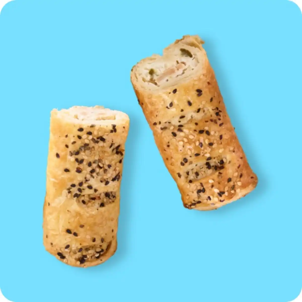 Bild 1 von MEINE BACKWELT Snackstick Hähnchen Kebab-Style, Gefüllt mit saftigem Hähnchenfleisch nach Kebab-Art