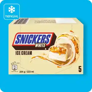 SNICKERS®  Eisriegel, White