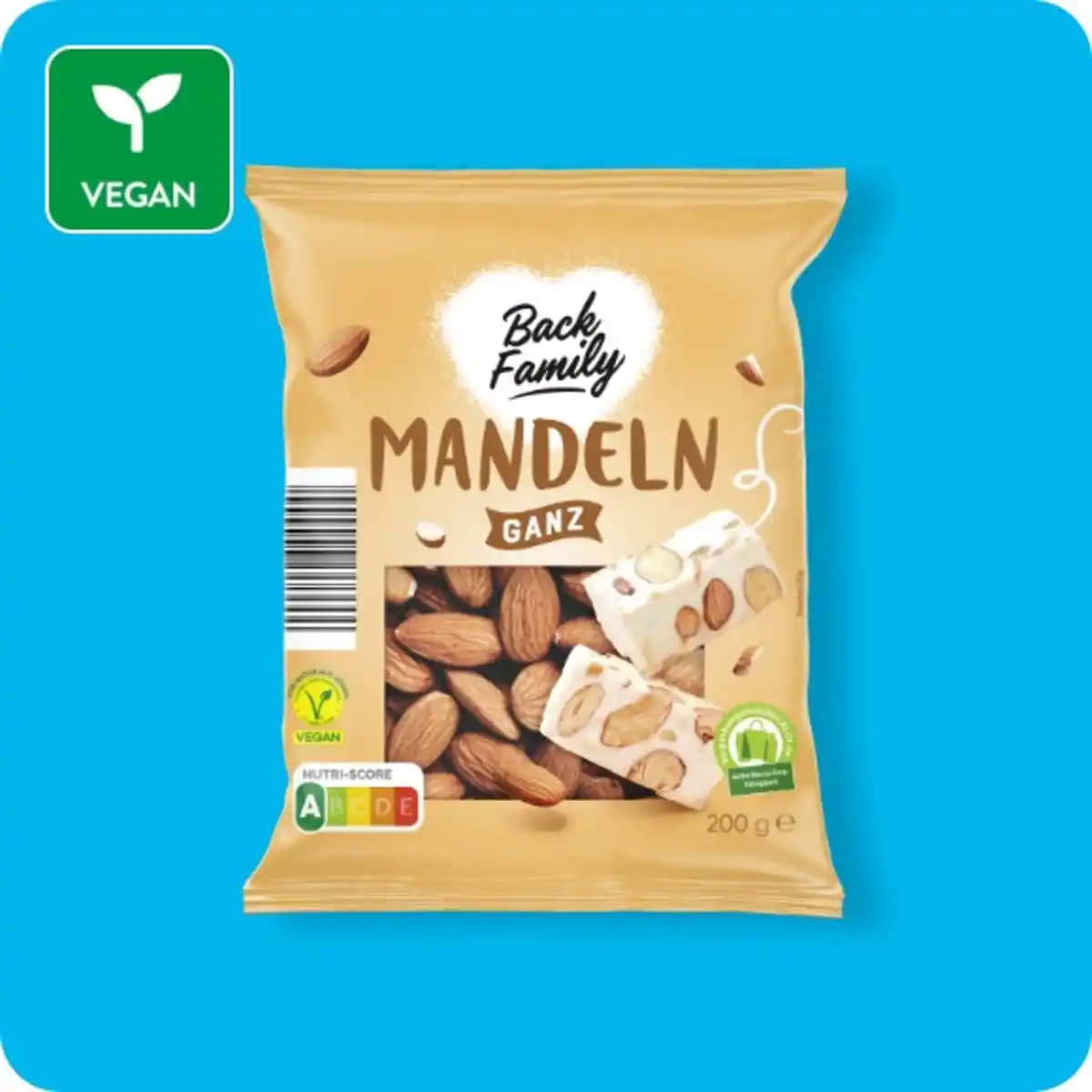 Bild 1 von BACK FAMILY Mandeln, Ganz