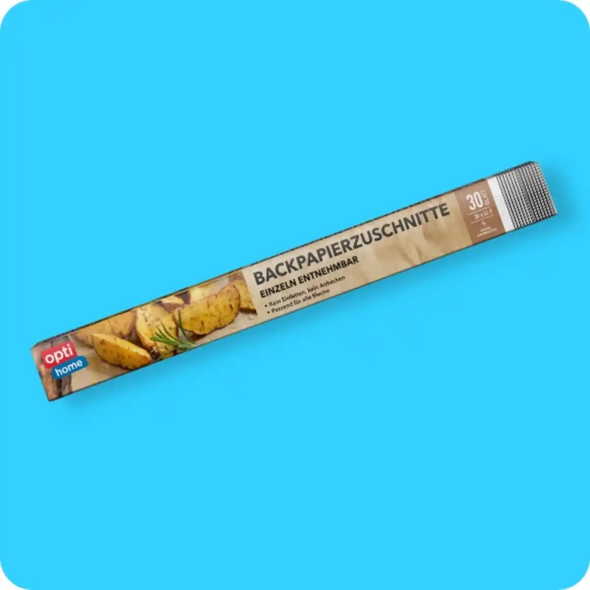 Bild 1 von OPTI HOME Backpapierzuschnitte, 30 Blatt