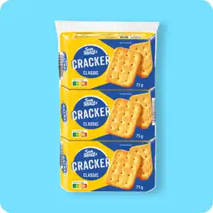 SUN SNACKS Cracker, Classic oder Mehrkorn