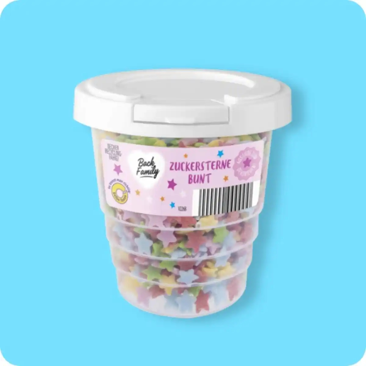 Bild 1 von BACK FAMILY Streudekore, Zucker-Sterne