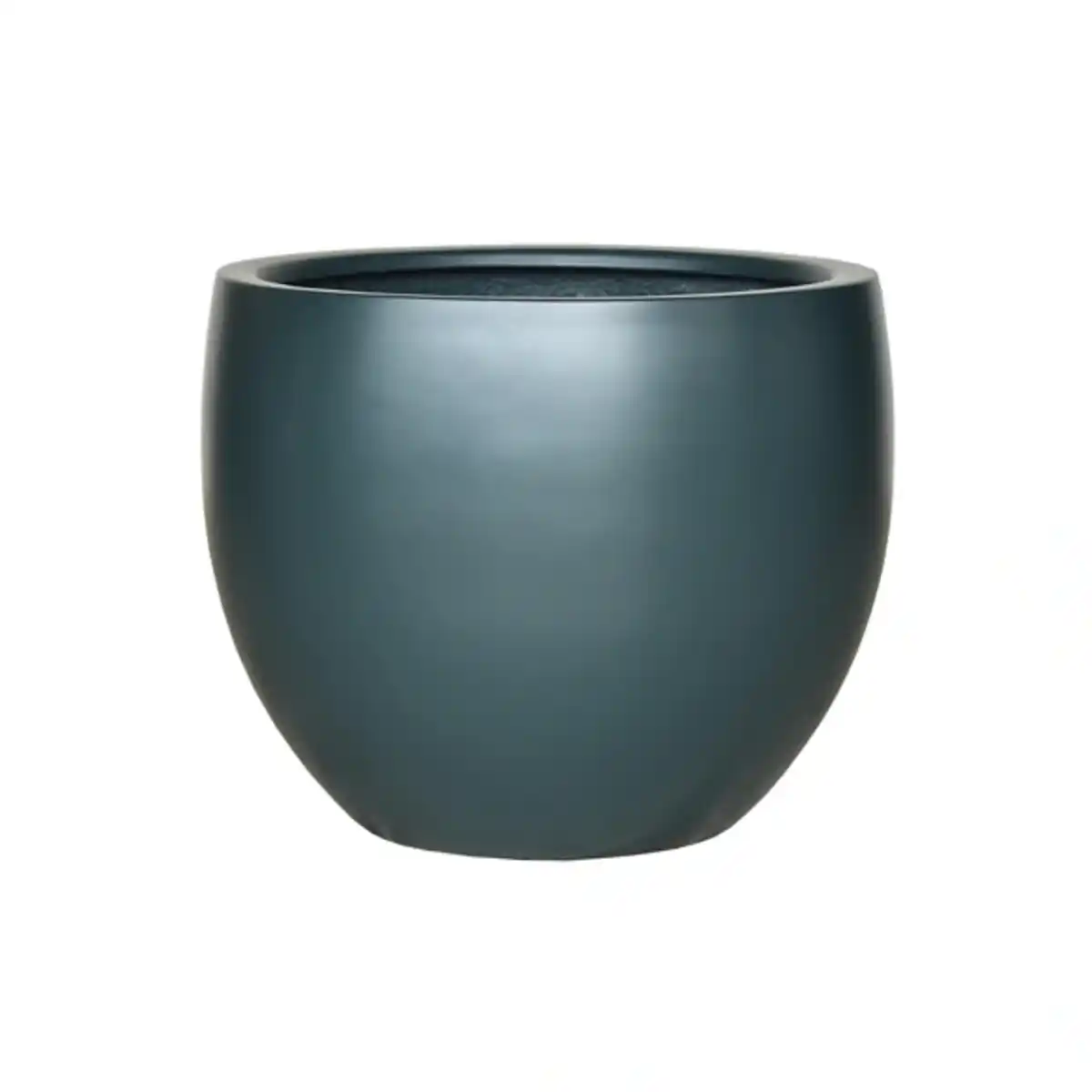 Bild 1 von Pflanzgefäß »Rivo«, dunkelgrün, rund, BxHxL: 44 x 36 x 44 cm