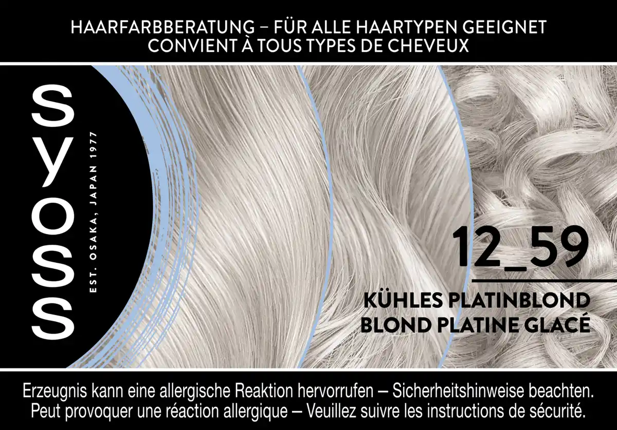 Bild 4 von Syoss Coloration 12_59 Kühles Platinblond