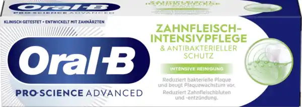 Bild 2 von Oral-B Zahnfleisch-Intensivpflege & Antibakterieller Schutz Zahnpasta, 75 ml