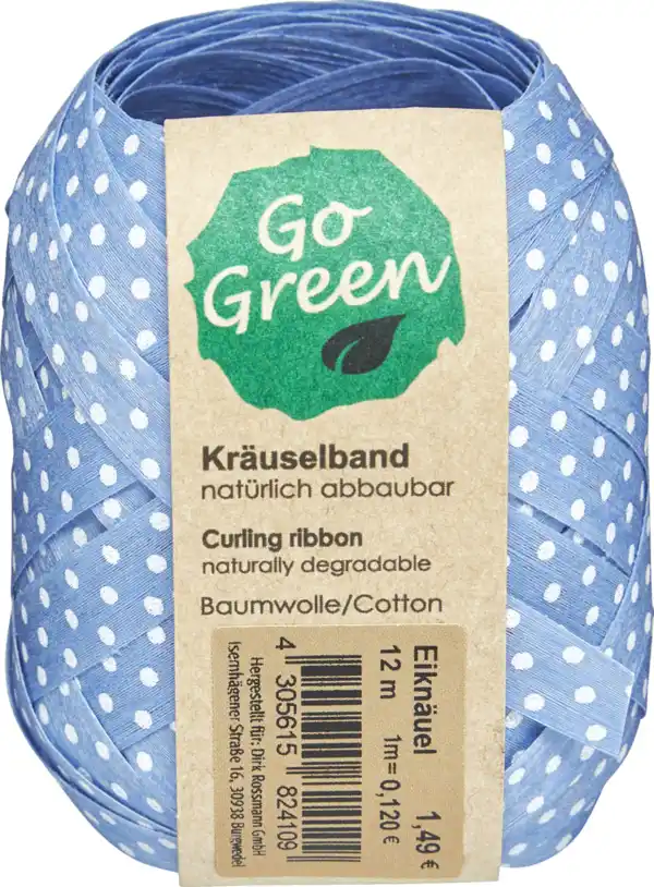 Bild 3 von DEKOWELT GO Green Eiknäuel XXL grü/ros/bl 10MM/12, 12 m