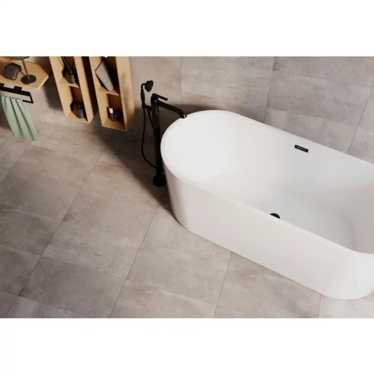 Bild 2 von Feinsteinzeugfliese »Softcement«, BxL: 30 cm x 60 cm, matt