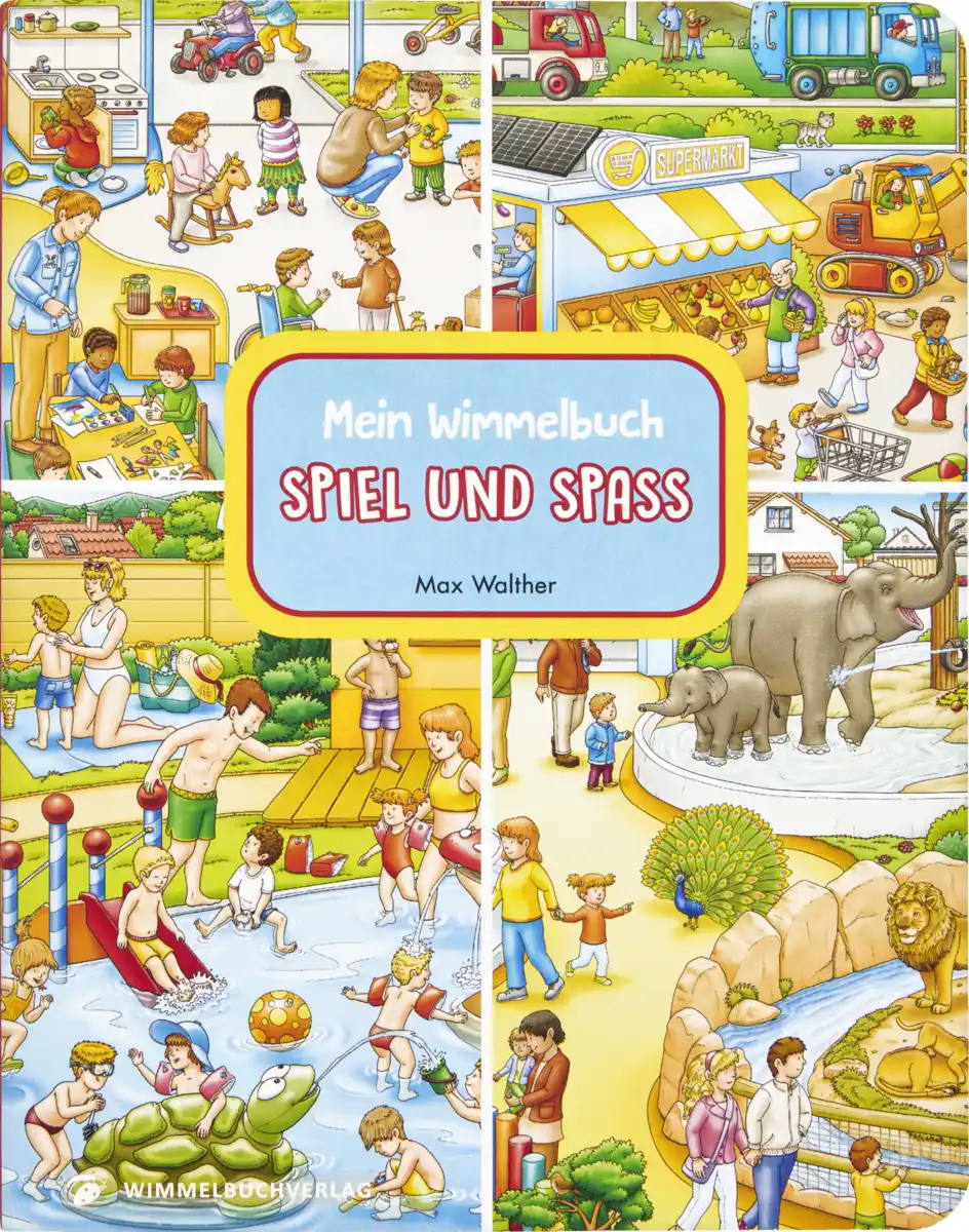 Bild 1 von IDEENWELT Wimmelbuch - Spiel und Spass