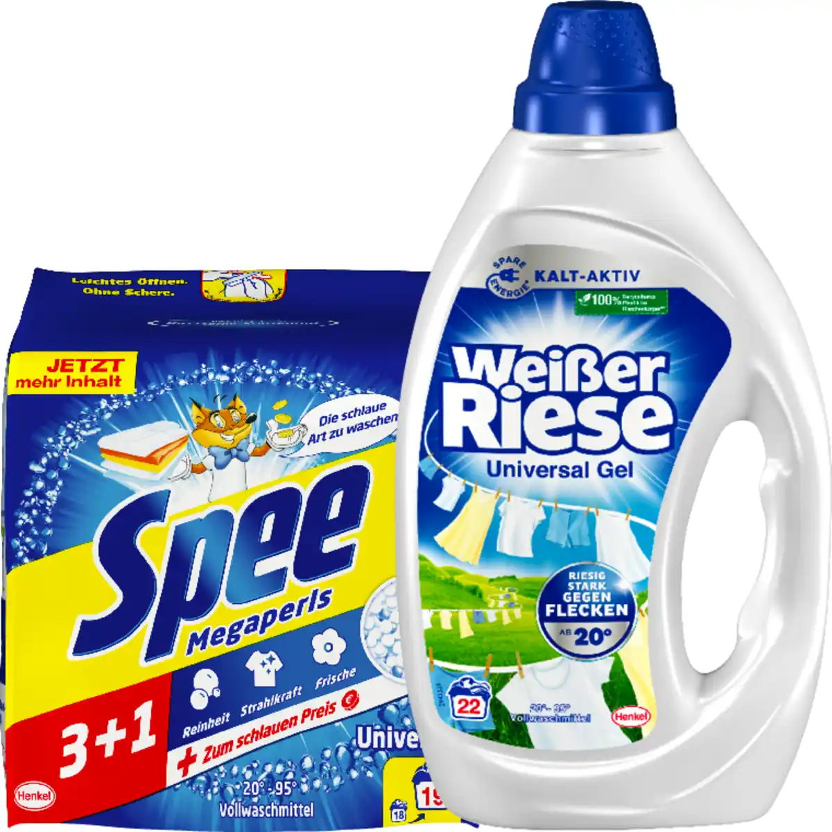 Bild 1 von Spee oder Weißer Riese Waschmittel