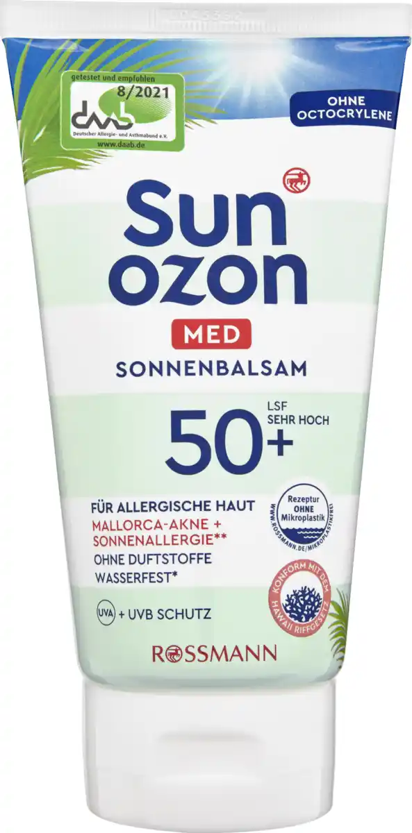 Bild 1 von sunozon MED Sonnenbalsam LSF 50+, 150 ml