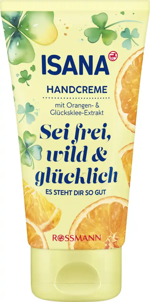Bild 1 von ISANA Handcreme sei frei, wild & glücklich, 75 ml