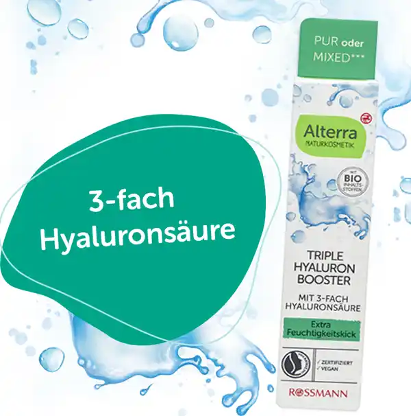Bild 3 von Alterra NATURKOSMETIK Triple Hyaluron Booster, 15 ml