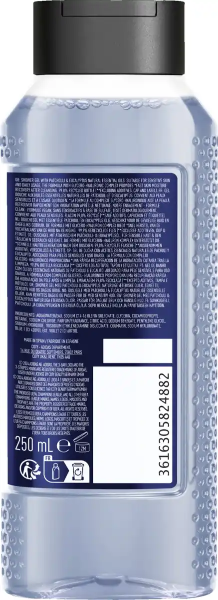 Bild 2 von adidas UEFA Champions League Goal, Shower Gel 250 ml
