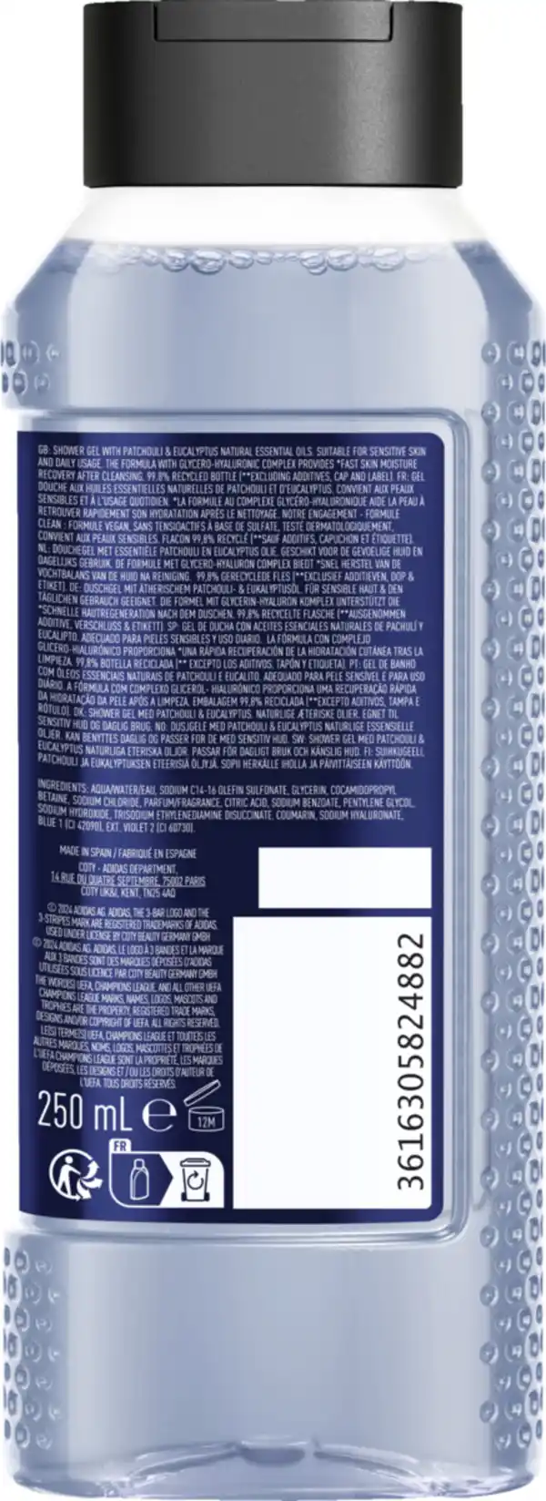 Bild 2 von adidas UEFA Champions League Goal, Shower Gel 250 ml