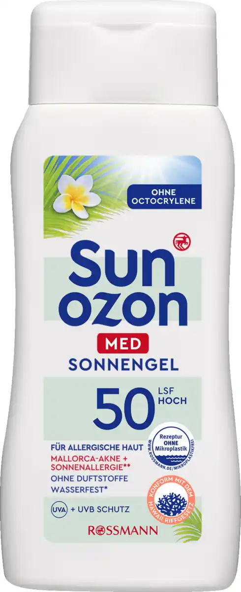 Bild 1 von sunozon MED Sonnengel Med LSF 50, 200 ml