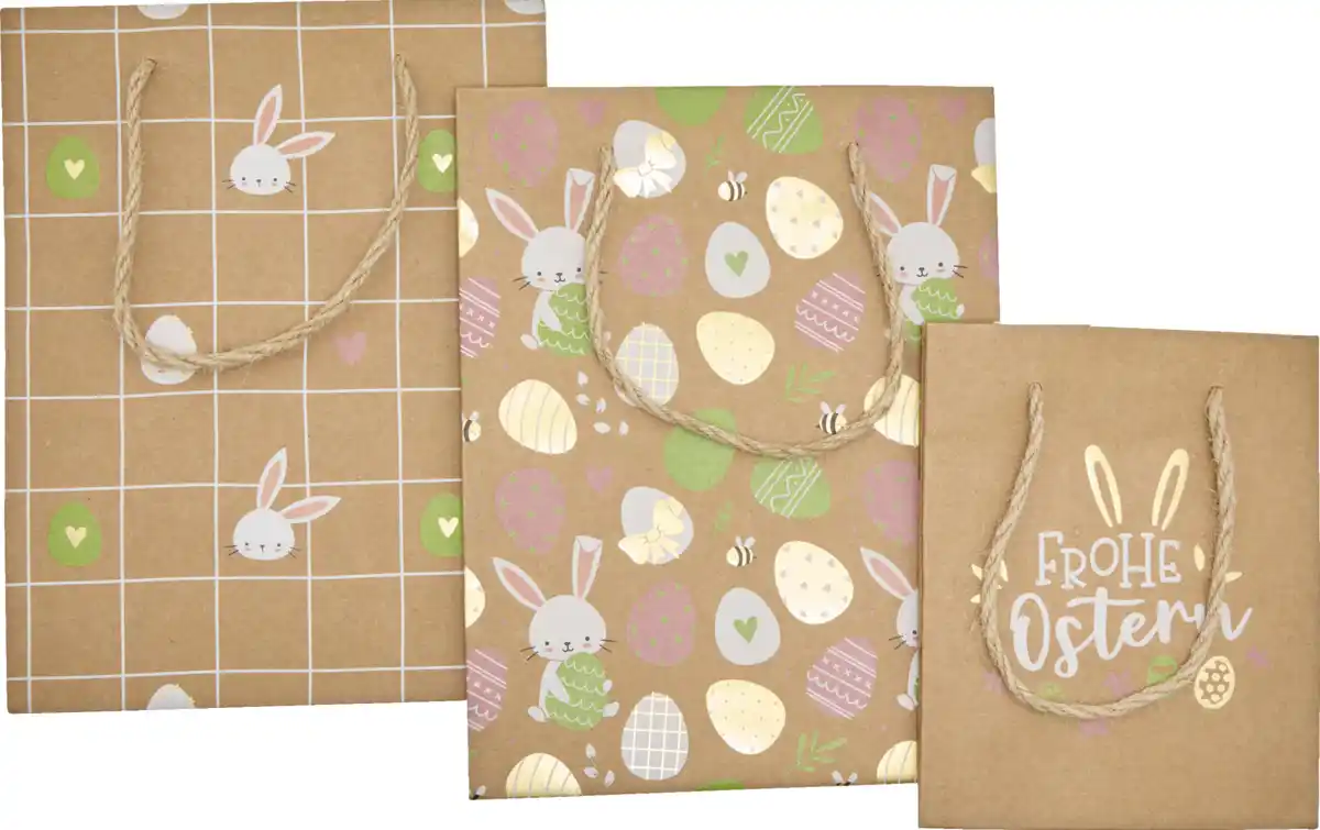 Bild 2 von DEKOWELT ST 3er Set Ostertüten FS 25