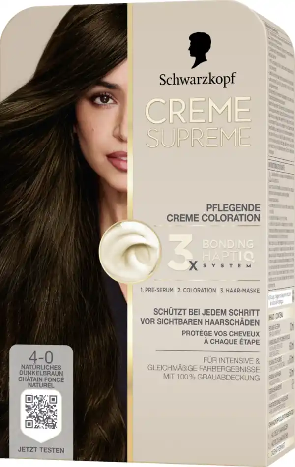 Bild 3 von CREME SUPREME Pflegende Coloration 4-0 Natürliches Dunkelbraun