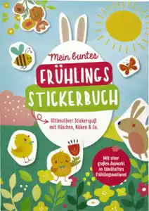 IDEENWELT Beschäftigungsbuch Frühlingsstickerbuch