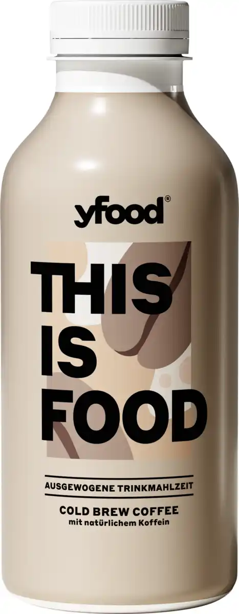Bild 1 von YFood Trinkmahlzeit Cold Brew Coffee, 500 ml