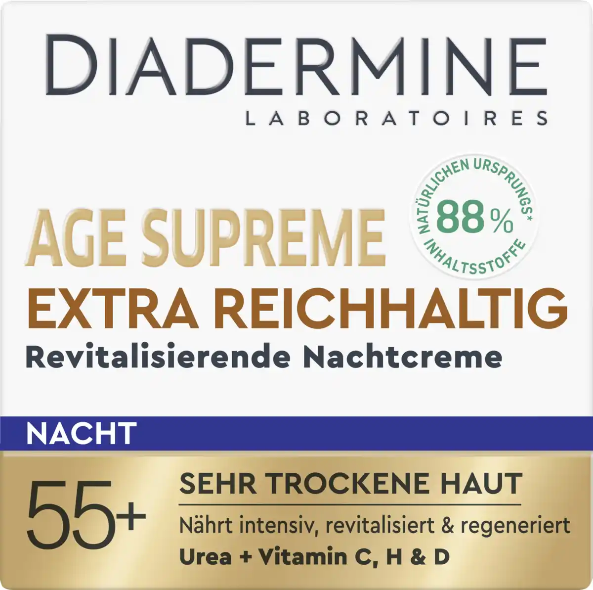 Bild 1 von Diadermine Age Supreme Extra Reichhaltig Revitalisierende Nachtcreme, 50 ml
