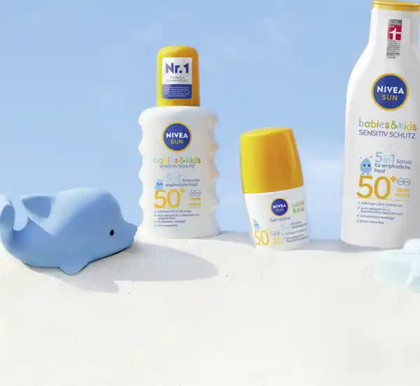 Bild 3 von NIVEA SUN Babies & Kids sensitiv Schutz Sonnenmilch LSF 50+, 200 ml