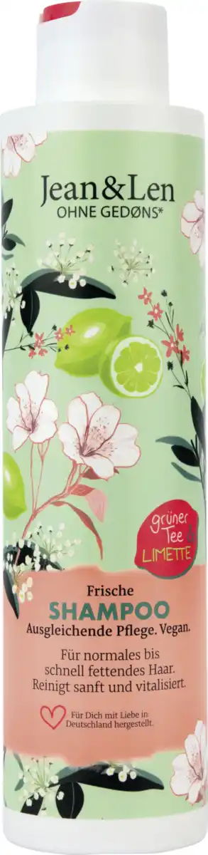 Bild 1 von Jean&Len Frische Shampoo Grüner Tee & Limette, 300 ml