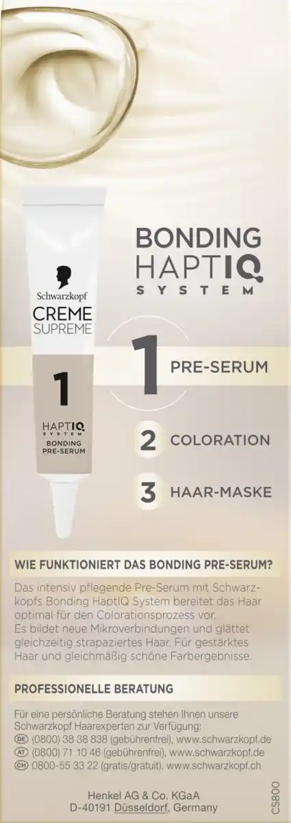 Bild 4 von CREME SUPREME Pflegende Coloration 8-0 Natürliches Blond